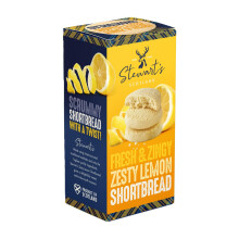 Stewarts Signature Range Lemon Curd Shortbread 160g Traditionally Made Lu