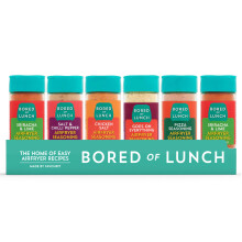 Bored of Lunch Air Fryer Seasonings 6 Pack From Author Nathan Anthony AKA