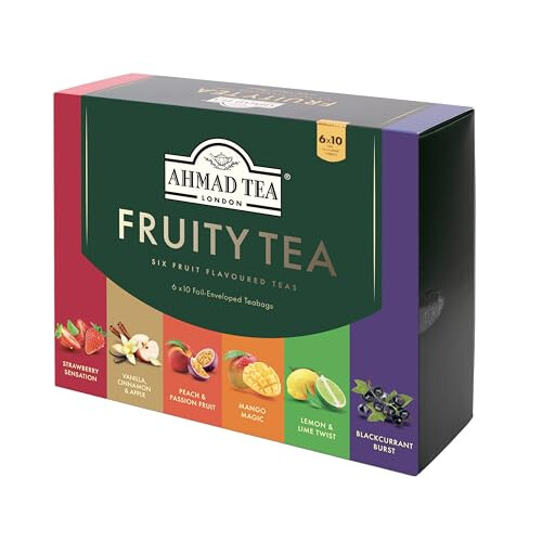 Ahmad Tea Gifts  Fruit Tea Selection Pack  Black Fruit teas  Perfect tea gi 1