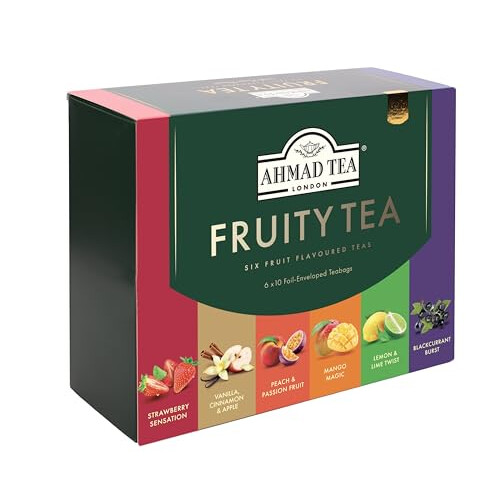 Ahmad Tea Gifts  Fruit Tea Selection Pack  Black Fruit teas  Perfect tea gi 2