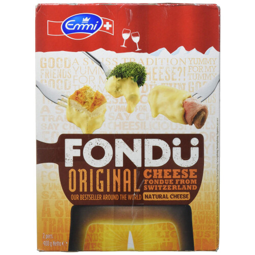 Emmi Cheese Fondue Original 800g 2x400g Pack