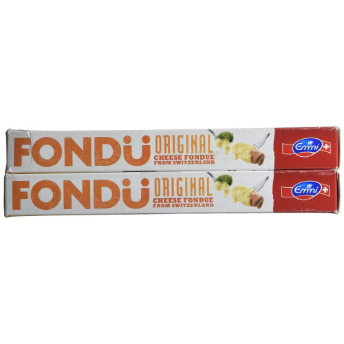 Emmi Cheese Fondue Original 800g 2x400g Pack 1