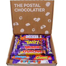 Dairy Milk Chocolate Gift Box Hamper Full Sized Bars Letterbox Friendly Per