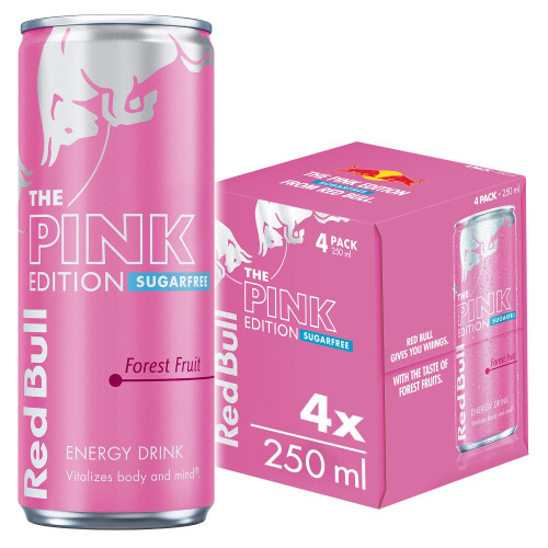 Red Bull Red Bull SF Pink 250ml 4pk