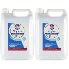 Nilco Nilglass Professional H3 Glass Mirror Cleaner 5 L Pack of 2