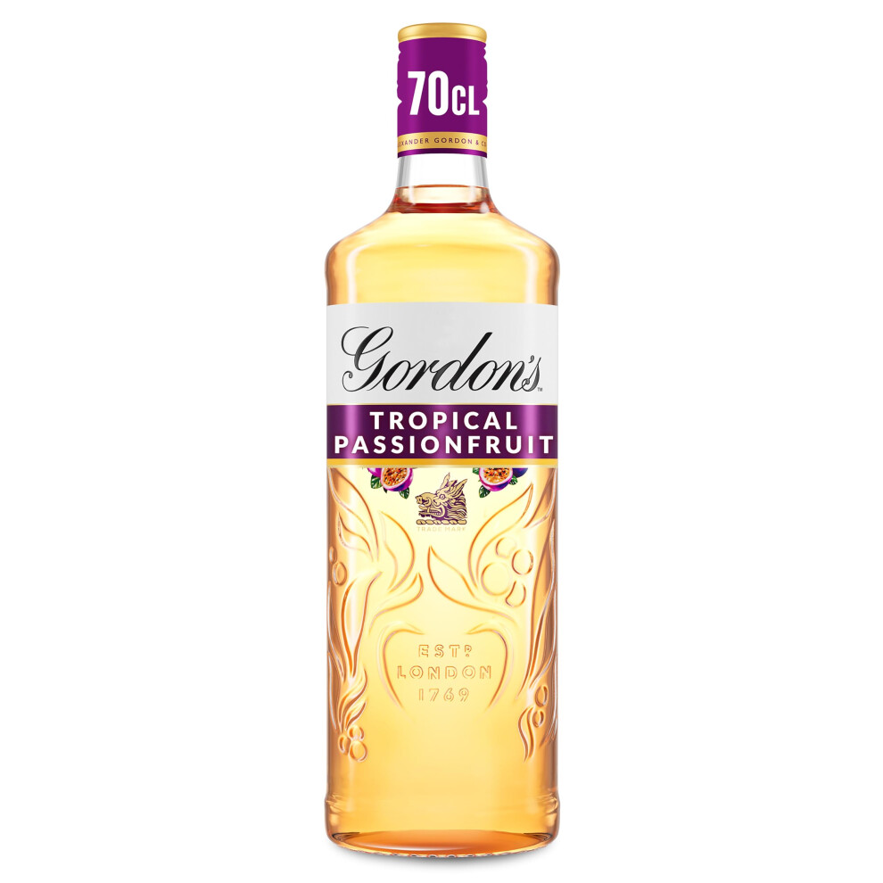 Gordon's Tropical Passionfruit Distilled Gin 375 Vol 70Cl Tropical Passio