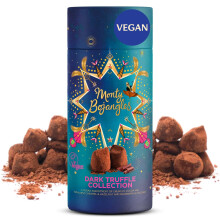 Monty Bojangles Dark Truffle Collection Gift Tube 3 Varieties Luxury Vegan