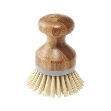 Addis Palm Dish Brush with Natural Bamboo Natural  Grey GreyWood 67 x 67 x