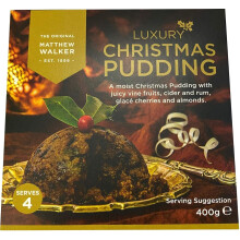 Matthew Walker Luxury Christmas Pudding 400g