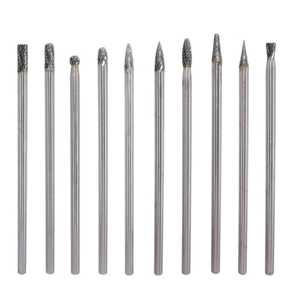 Rotary Burrs Solid Carbide Grinding Head, 6Mm Shank, 6Mm Cutting Edge, Deburring And Shaping Copper Aluminum Steel (C) 9187378857830