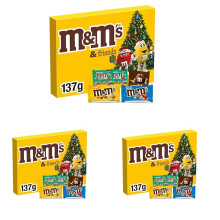 MMs Friends Chocolate Medium Selection 137g Pack of 3