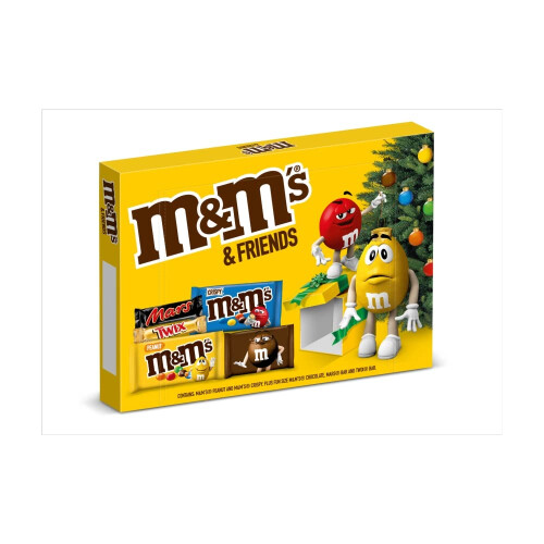 MMs  Friends Chocolate Medium Selection 137g Pack of 3 1
