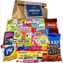 William Hunter American Sweets Gift Bag Wide Selection Sweet Hamper Great