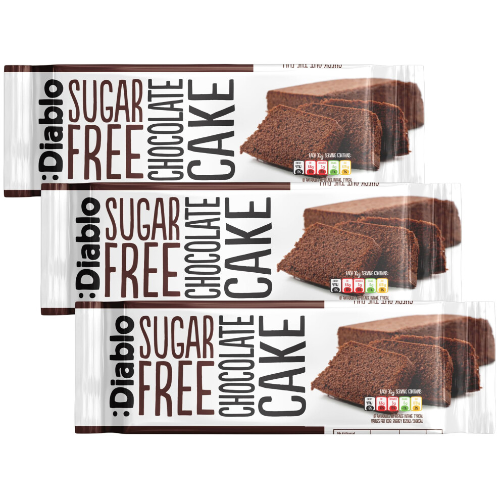 :Diablo Diablo Sugar Free Chocolate Cake – Healthy Snacks Sweet Treat Cakes Desser