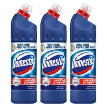 Domestos Toilet Bleach Blue 750ml Pack of 3 481001