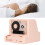 Vintage Pink Bluetooth Cassette Player with Multi Play and Light Effects 4