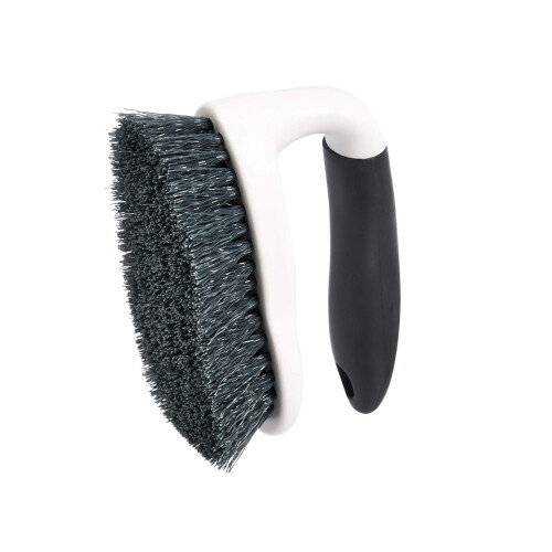 Amazon Amazon Basics All Purpose Rectangular Scrub Brush 2pack White  Black 2