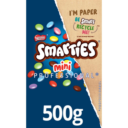Nestle Smarties Chocolate Mini MixIn  Chocolate Pieces for Baking  500g Pack 2