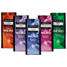 Caffè Nero Discovery Gift Box Selection Pack Roasted Coffee Beans 1KG 5 x 2