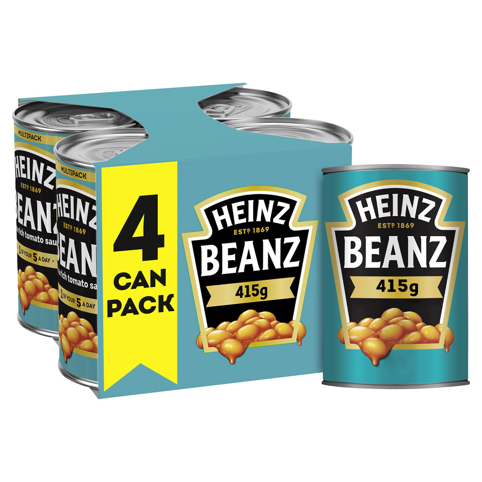 Heinz Baked Beans 4X415g