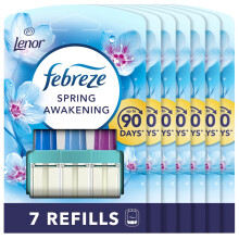 Febreze 3Volution Plug In Air Freshener Refill Lenor Spring Awakening 7 Ref