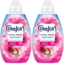 Comfort Ultra Fresh Protect Sakura Dreams Fabric Conditioner softener with