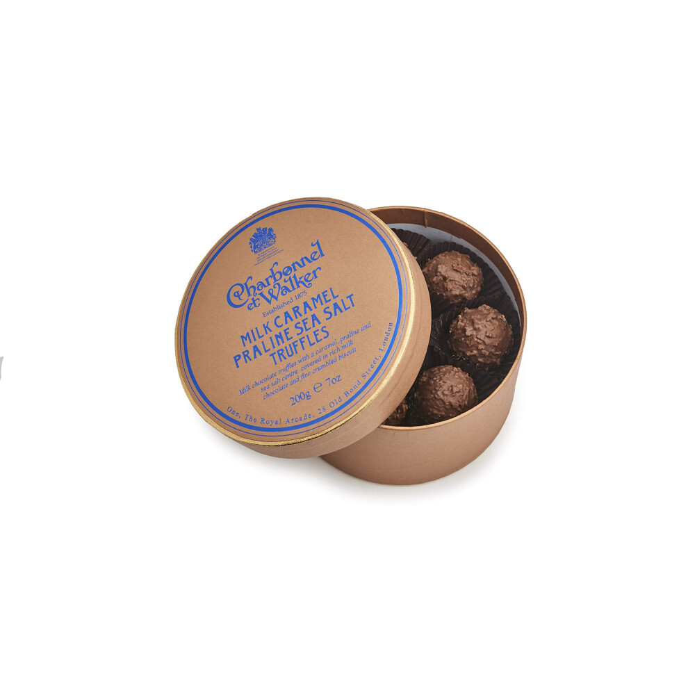 Charbonnel Et Walker Double Layer Sea Salt Praline Milk Caramel Truffles 17