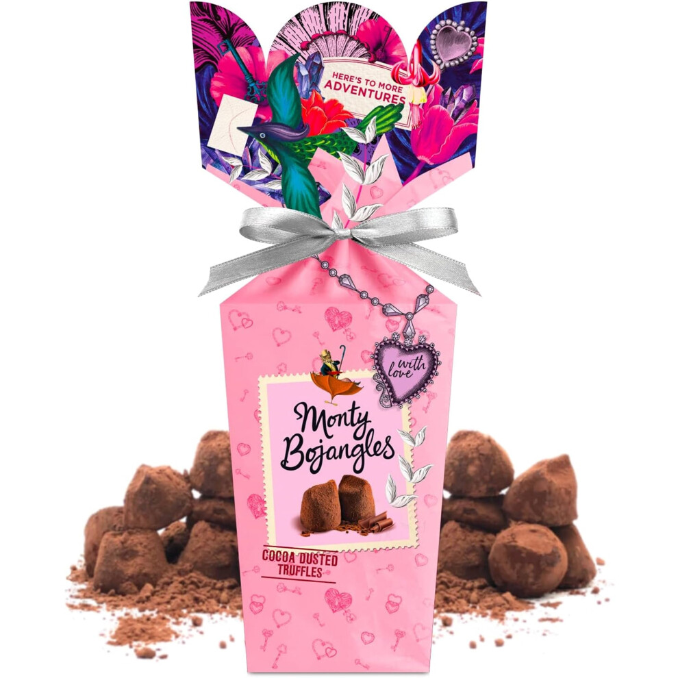 Monty Bojangles ‘With Love' Cocoa Dusted Chocolatey Truffles Gift Box 110G