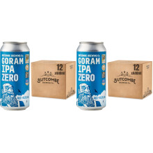 Butcombe Brewery Goram IPA Zero AlcoholFree Cans Vegan Friendly Stone Fruit