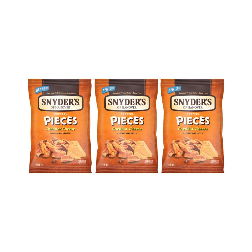 Snyder's Of Hanover Pretzel Pieces Assorted Flavours Cheddarcheese 110G Pa