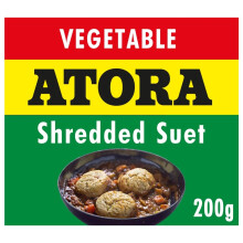 Atora Shredded Vegetable Suet Vegetarian Alternative for Traditional Recipe