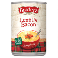 Baxters Favourites Lentil and Bacon Soup 400 g Pack of 12