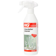 HG Chandelier Cleaner Spray, Specialist Crystal & Glass Cleaner Spray for Lighting Fixtures, Gentle on Delicate Surfaces, Spray On & Drip Dry, Dissol