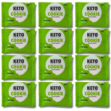 Keto Collective Keto Cookies I 2g Net Carbs I 30g x 12 I Low Sugar I Made w