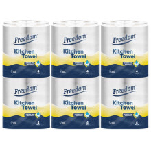 Kitchen Tissue Towel Rolls 6 Packs of 4 Rolls 24 Rolls