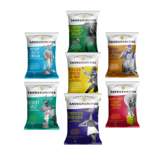 SAVOURSMITHS Taster Pack contains selection of Luxury English Potato Crisps
