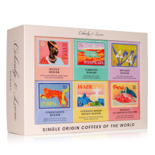 Coleridge Lorne Single Origin Coffee gift set 6 ground coffees from aroun
