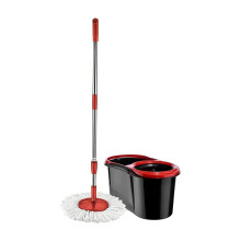 Spin Mop and Bucket Set 16 Litres Microfibre Mop Head Long Handle Extend