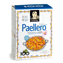 Carmencita Paella Seasoning Mix - Traditional Spanish Rice Spices Blend for Paella & Rice Dishes, A Blend of Saffron, Garlic, Paprika, Pepper, Salt,