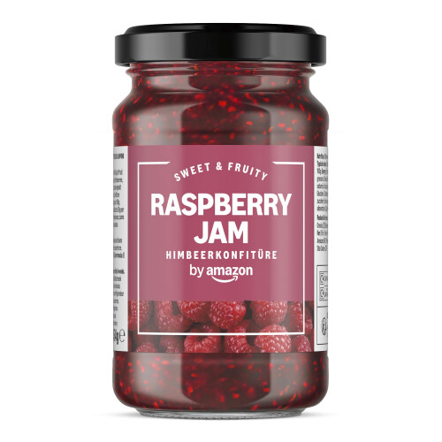 by Amazon Sweet Raspberry Fruit Jam 454g