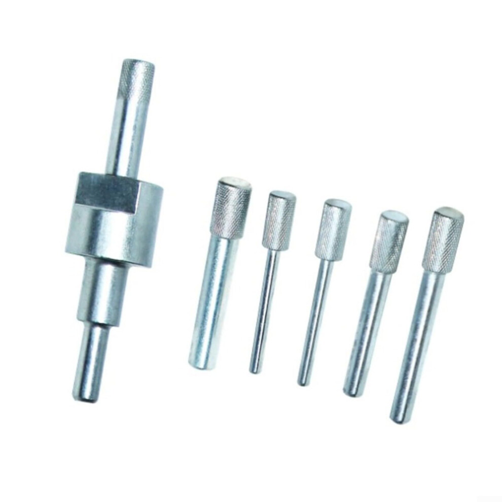 Engine Timing Tool Kit 6Pcs Metal Crankshaft Pulley Locking Set For 1.6 1.8 2.0 Engines 9347817363043