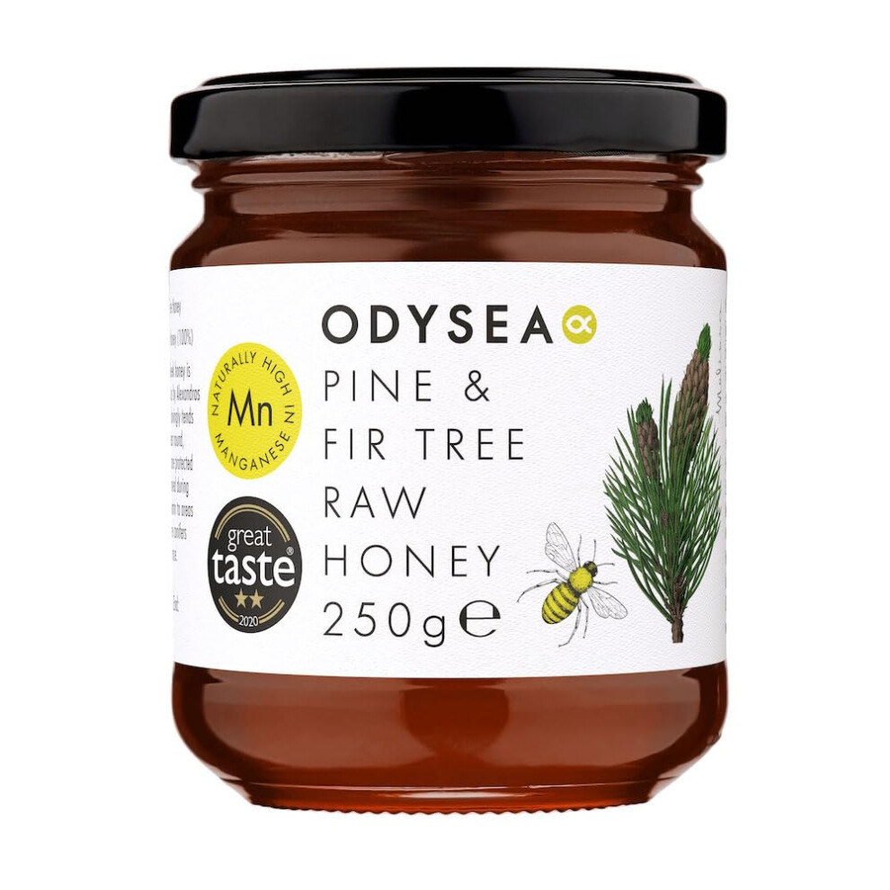 Odysea Pine And Fir Tree Raw Honey 250G