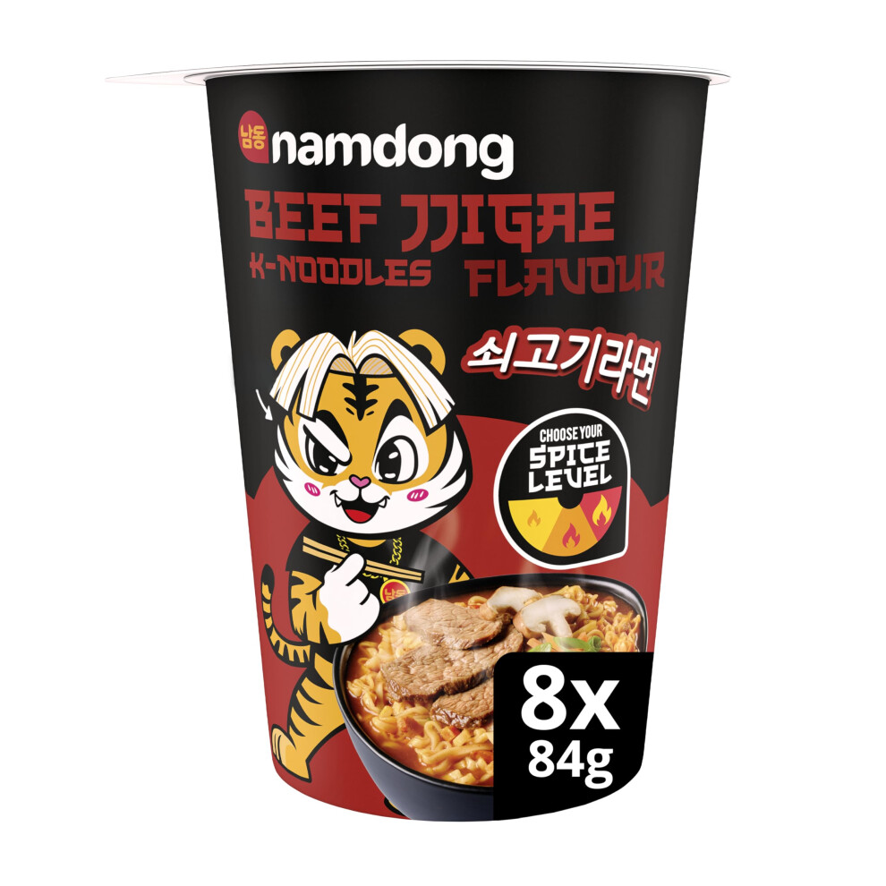 Namdong Beef Jjigae Noodle Pot Korean-Style Instant