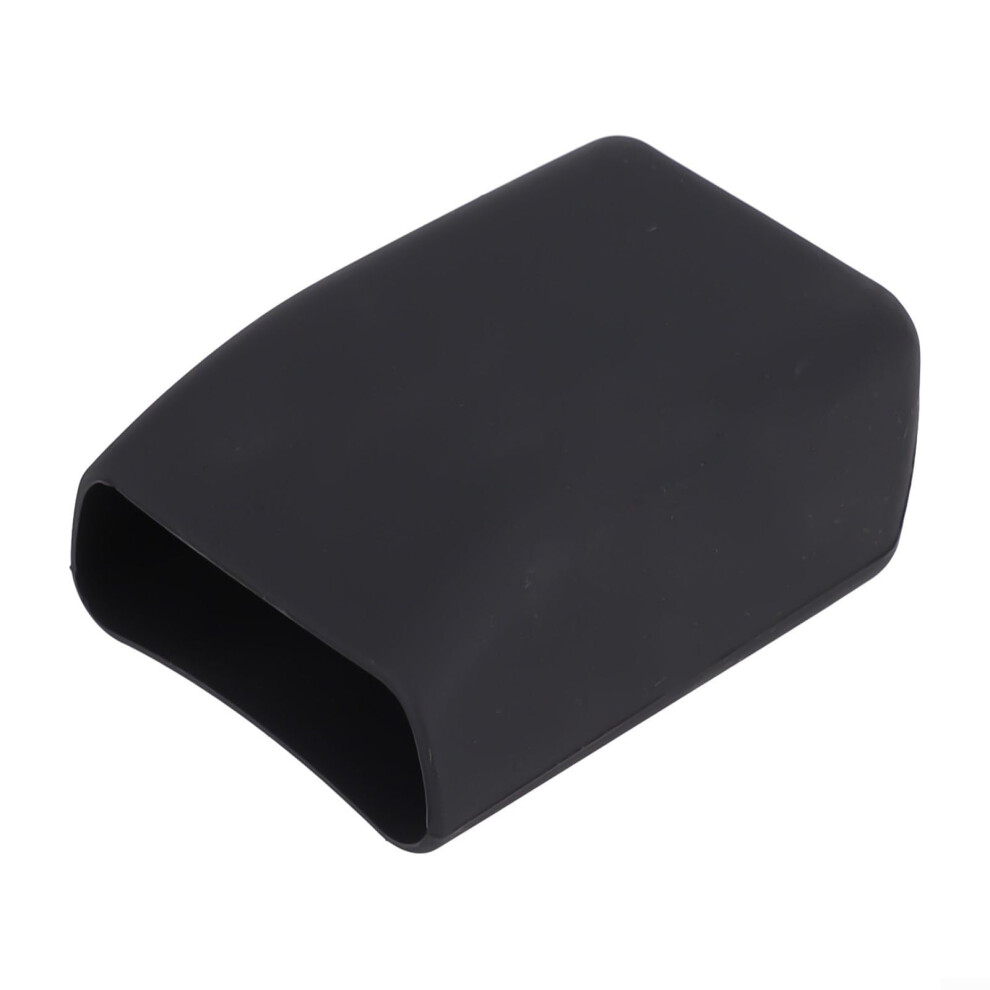Universal Silicone Seat Belt Buckle Cover Antiscratch Dustproof Protector For Car Black 9347817476484