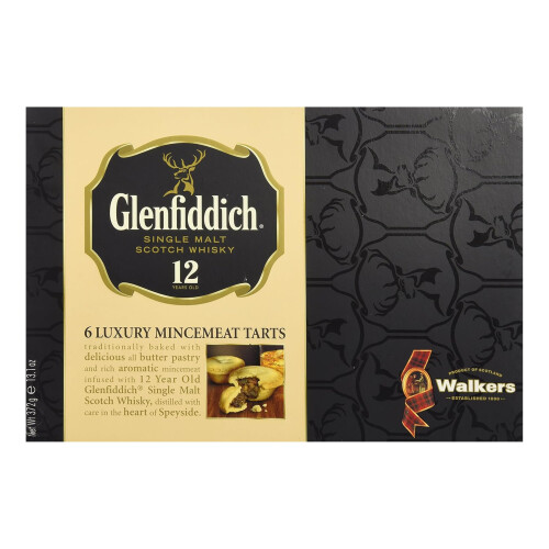 Walkers Walkers Shortbread Glenfiddich Mince Pies 372 g