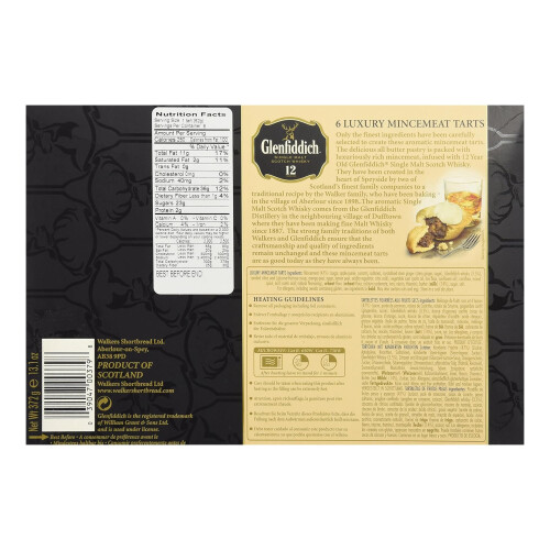 Walkers Walkers Shortbread Glenfiddich Mince Pies 372 g 2