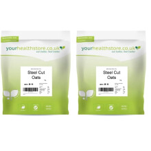 yourhealthstore Whole Grain Gluten Free Steel Cut Oats 1kg Made from Britis