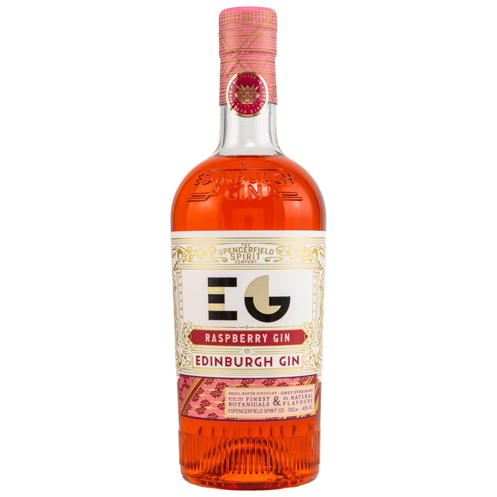 Edinburgh Gin Raspberry Flavoured Gin 70Cl 40 Abv Locally Sourced Perthsh