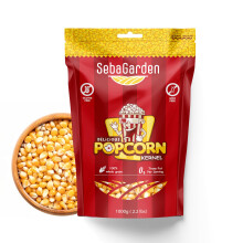 Seba Garden Popcorn Kernels 1 kg Vegetarian GlutenFree Healthy Snack GMO