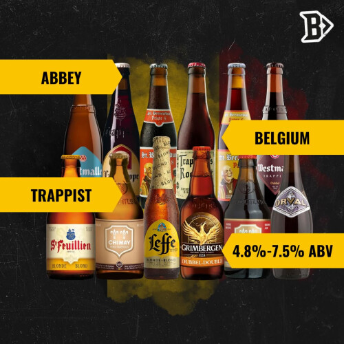 Belgian Trappist  Abbey Mixed Case – 12 Pack Mixed Case 2